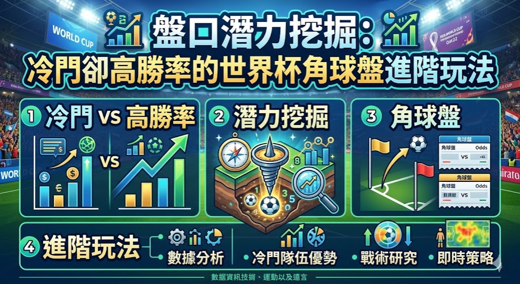 冷門卻高勝率的世界杯角球盤進階玩法