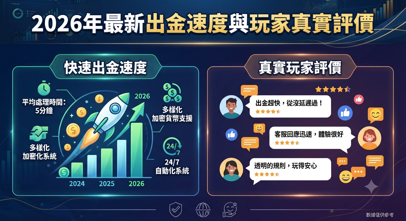 2026年最新出金速度與玩家真實評價
