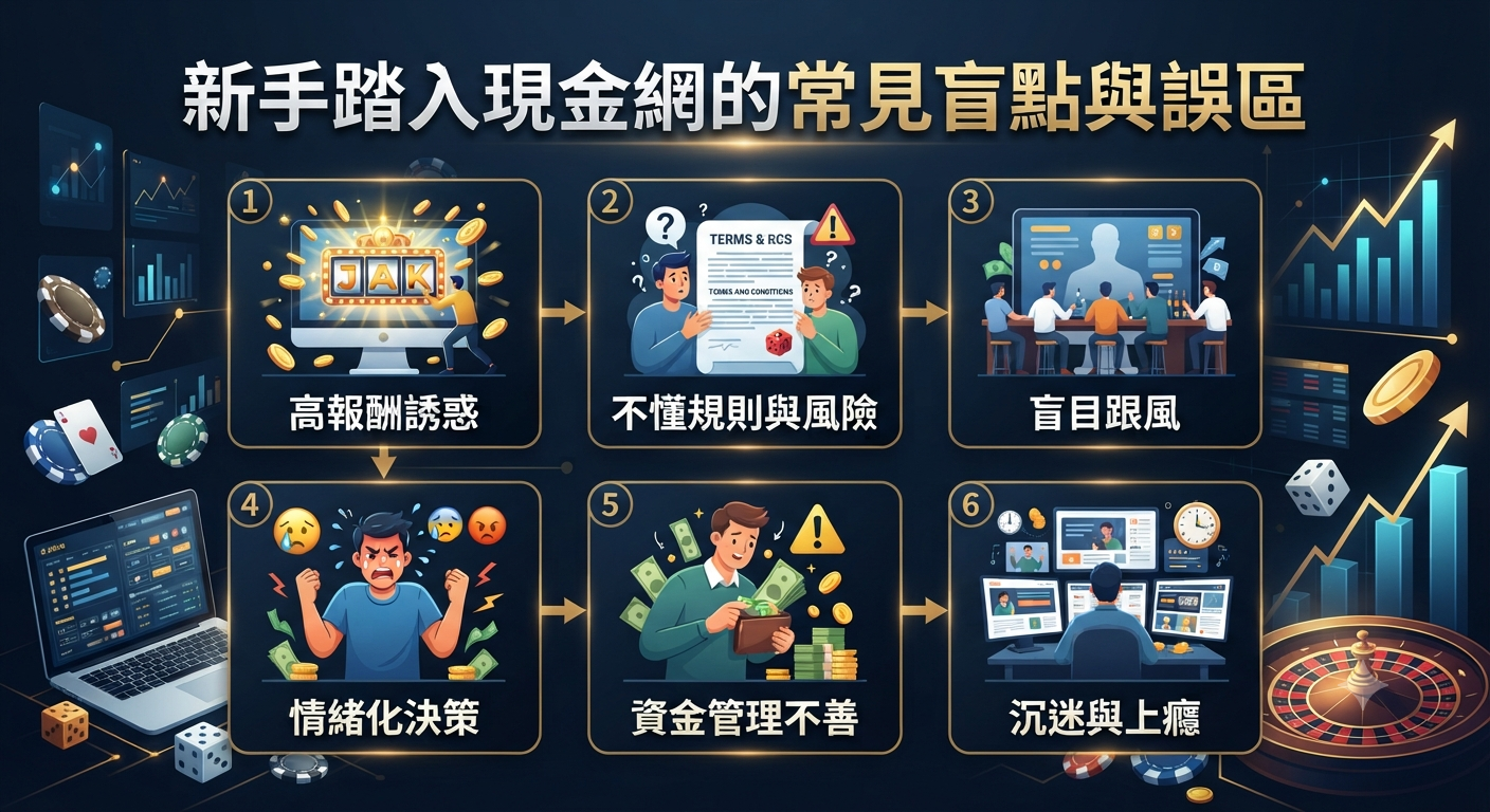 新手踏入現金網的常見盲點與誤區
