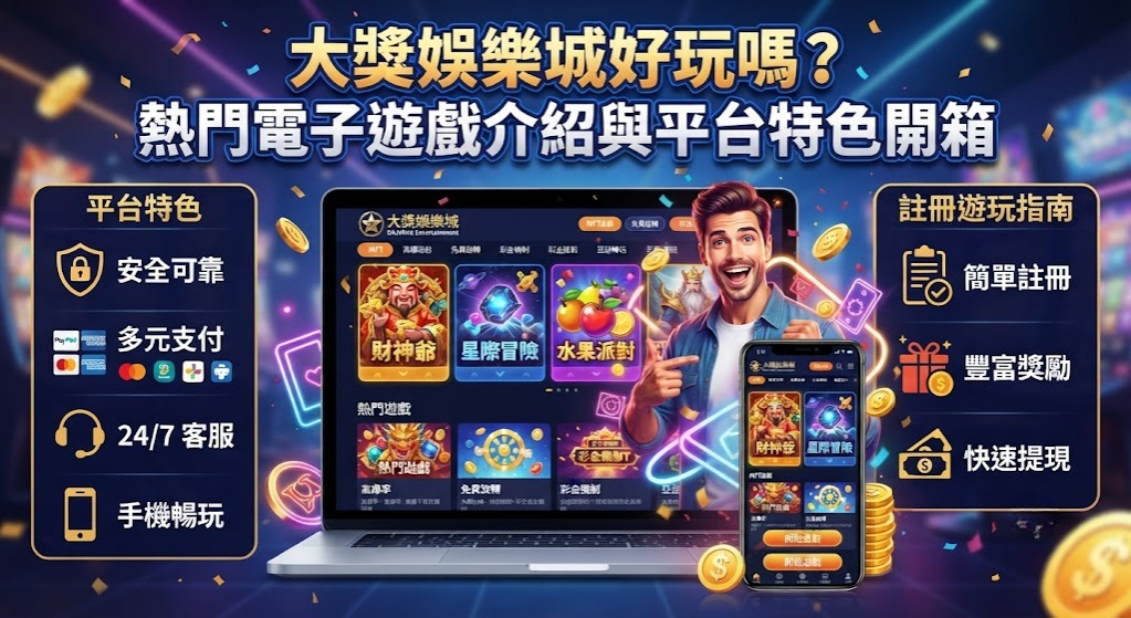熱門電子遊戲介紹與平台特色開箱
