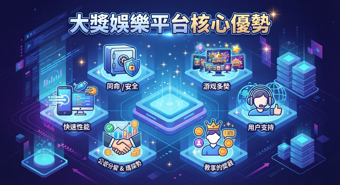 大獎娛樂平台核心優勢
