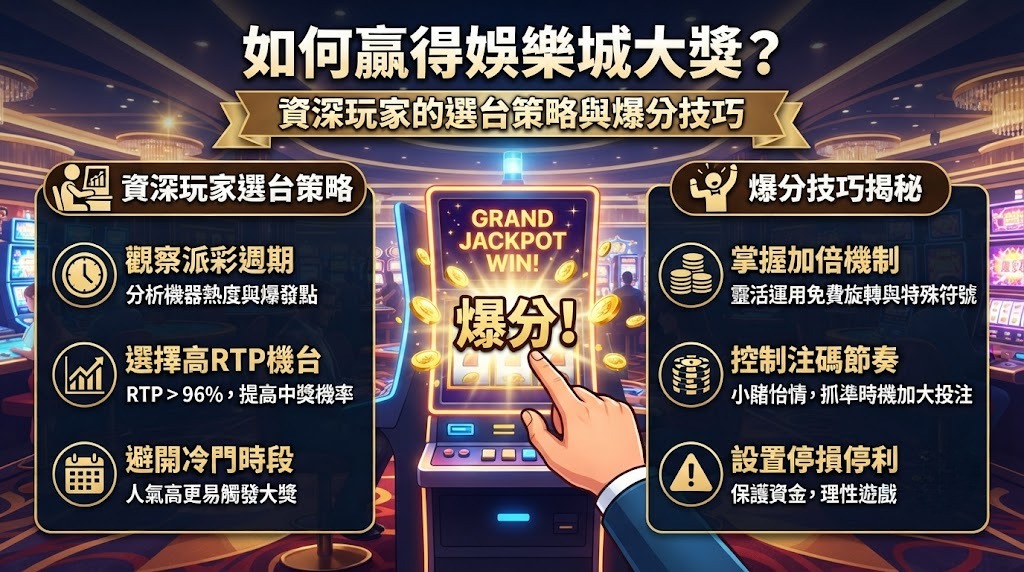如何贏得娛樂城大獎？資深玩家的選台策略與爆分技巧