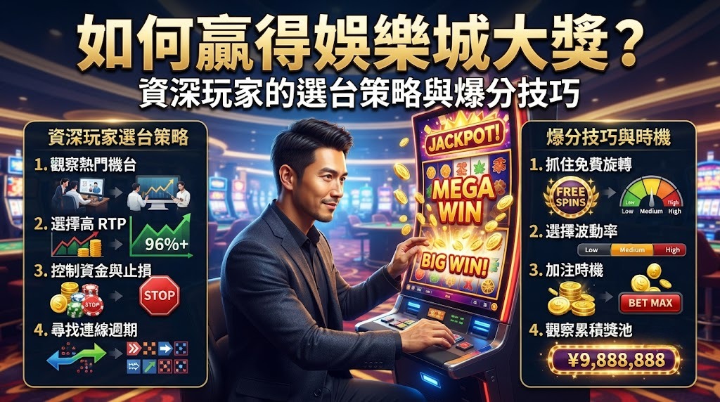 如何贏得娛樂城大獎？資深玩家的選台策略與爆分技巧